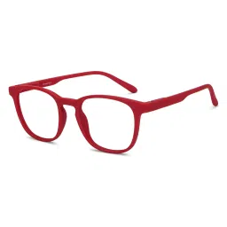 Lenskart Hustlr Peyush Bansal Unisex Zero Power Computer Glasses-Monza Red image 3