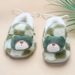 Baby Moo Boys Cotton Booties image 1