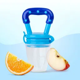 neospace Baby Fruit and Food Nibbler/Food Feeder/Silicone Food Nibbler/Feeder Pack of 1 Teether and Feeder image 2