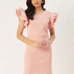 DODO & MOA Peach Shift Dress-picture-40