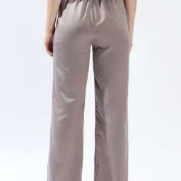High Star Grey Wide Leg Trousers image 2