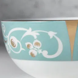 india circus by krsnaa mehta India Circus By Krshna Mehta Multi Bone China Printed Dinnerware, Bowls image 3