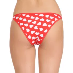 AROUSY Pink & Blue Printed Hipster Panties - Pack Of 6 image 3