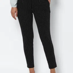 Solly by Allen Solly Black Regular Fit Pants-picture-10