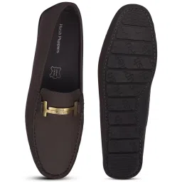 Hush Puppies by Bata Men's Brown Casual Loafers image 3