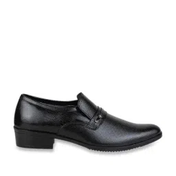 Regal Men's Black Formal Loafers-image-12