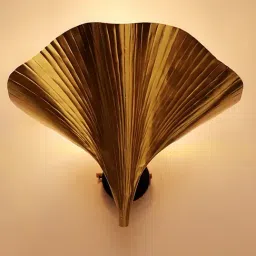 Home Blitz Golden Iron Ginko Wall Lamp-image-15
