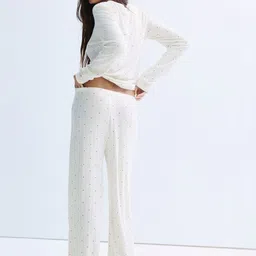 H&M Pointelle Jersey Pyjamas image 3