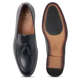 Arrow Men's ELLIPSE Black Formal Moccasins image 3