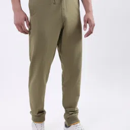Iconic Men Solid Regular Fit Cotton Track Pants image 3