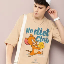 Kook N Keech Toons Pure Cotton Printed Drop-Shoulder Sleeves Oversized T-shirt-picture-46