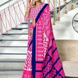 LeeliPeeri Designer Block Print Saree-picture-47
