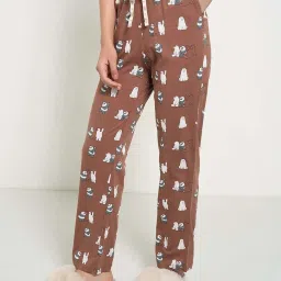 Dreamz by Pantaloons Brown Printed Pyjamas image 3
