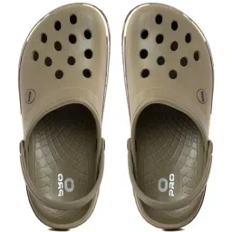 khadim Pro by Khadims Men's Taupe Back Strap Clogs-picture-28