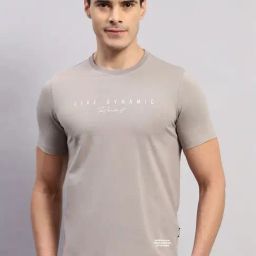 Rock.It Grey Slim Fit Printed T-Shirt-picture-6