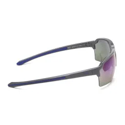 IDEE Blue Wraparound UV Protection Sunglasses for Men image 3