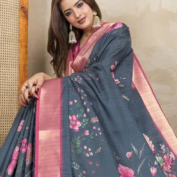 GULKEE FAB Floral Zari Banarasi Saree-picture-35