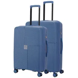 Nasher Miles Singapore Hard-Sided Polypropylene Luggage Set of 2 Navy Blue Trolley Bags (65 & 75 cm)-picture-18
