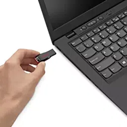 SanDisk 64 GB USB 2.0 Black and Red Pen Drive, ‎SDCZ50-064G-B35 image 3