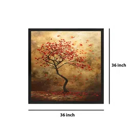 999Store Red & Yellow Autumns Canvas Painting Wall Art image 5