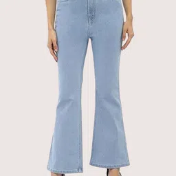 ADBUCKS Women Bootcut High-Rise Highly Distressed Stretchable Jeans-picture-24