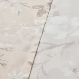 Westside Home Dark Brown Botanical Design King Bed Sheet Set image 3