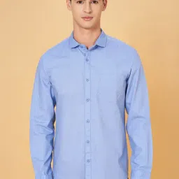 Byford By Pantaloons Blue Bell Slim Fit Shirt-picture-34