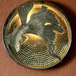 Home Blitz Golden Aluminium Sirena Wall Lamp-image-40