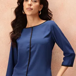 all about you Contrast Taping Top-picture-19