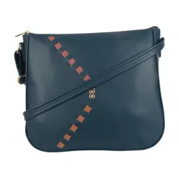 Baggit Blue Medium Cross Body Bag-image-32