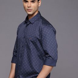Louis Philippe Sport Pure Cotton Slim Fit Floral Printed Casual Shirt-picture-21