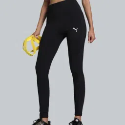 Puma Black Mid Rise Sports Tights-picture-40