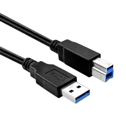 Mak World Printer Cable 15 m Type A Male to Type B Male 5 Gbps Transfer Speed Black, Blue-picture-37