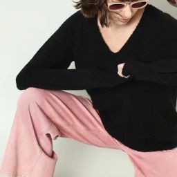 Vero Moda Black Regular Fit Pullover-image-72