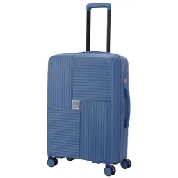 Nasher Miles Singapore Hard-Sided Polypropylene Check-in Luggage Navy Blue 24 inch |65cm Trolley Bag-picture-32