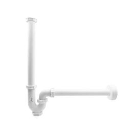 PLATO P-Trap Plastic Plastic 32x300x300 mm White, 5360-picture-29