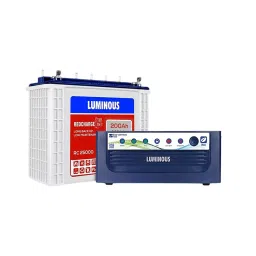 Luminous Pure Sine Wave 12 V Inverter with Tall Tubular 200 Ah Battery, Eco-Volt-1550-RC25000 (Combo of 2)-picture-4