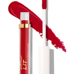 MyGlamm LIT Velvet Matte Liquid Lipstick IDGAF - 1.6 ml-picture-23