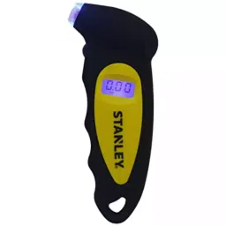 STANLEY LED Tyre Pressure Gauge Black & Yellow STHT80874-0 (200 PSI) image 2