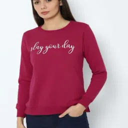 Allen Solly Pink Graphic Print Sweatshirt-picture-41
