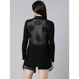 SHOWOFFFF Black Long Shrug image 4