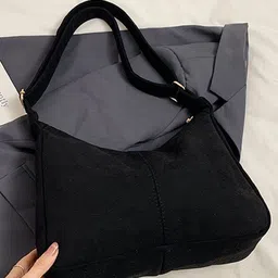 StyleCast x Revolte Suede Bucket Shoulder Bag-picture-45