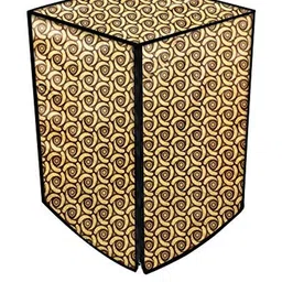 The Furnishing Tree Yellow PVC Washing Machine Cover image 5