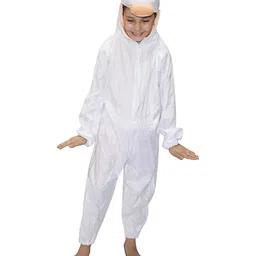 Kaku Fancy Dresses Calf Farm Animal Theme Costume Set - White-image-47