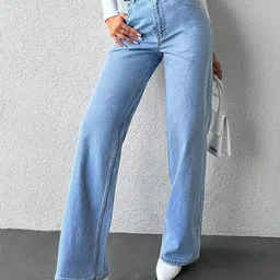 DressBerry Women Comfort Straight Fit Mid-Rise Stretchable Jeans-image-58