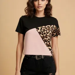 Moda Rapido Women Printed T-shirt-picture-16