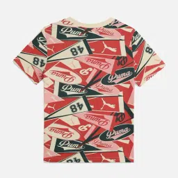 Puma Boys Yellow T-shirts image 2