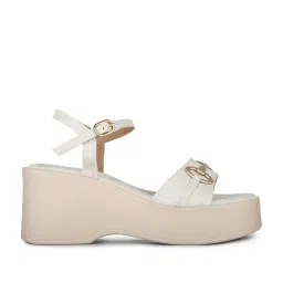Inc.5 Women's Cream Ankle Strap Sandals image 3