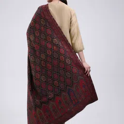 Monte Carlo Women Ethnic Motifs Printed Shawl image 4