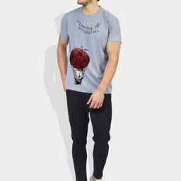 Greylongg Men Printed T-shirt image 3